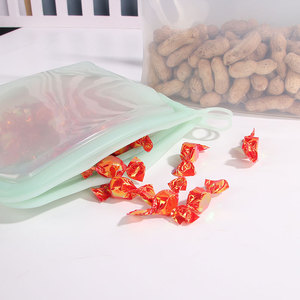 Sacs de conservation alimentaire en silicone avec crochets, réutilisables et scellables, pour fruits, légumes, organisation de la cuisine - Product Image 4