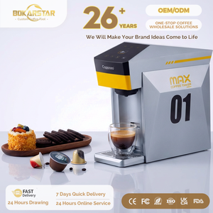 Cafetera de Cápsulas Espresso DG, Máquina de Cappuccino, Cafetera de Cápsulas Nes, Cafetera Eléctrica de 19 Bares para Café Caliente y Frío - Product Image 2