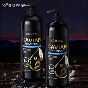 KORMESIC 1000ml Wholesale Caviar Hair <b>Shampoo</b> Nourishing Coconut Oil Collagen Repairing Moisturizing Smoothing Color-Protection - Product Image 1