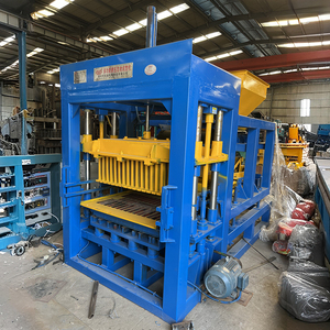 <span class=keywords><strong>QT6</strong></span>-15 hoàn toàn tự động PLC hệ thống điều khiển thủy lực màu xi măng khối hình thành máy - Product Image 4