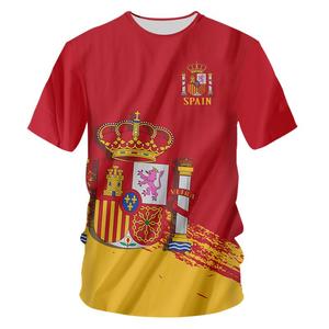 Maglia della Nazionale Spagnola 2026, T-shirt Sportiva Traspirante ad Asciugatura Rapida 3D per Uomini e Bambini, Abbigliamento Coordinato per Famiglia - Product Image 5