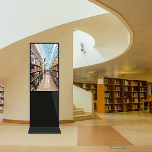 Totem numérique d'intérieur élégant pour mariage-Signalisation numérique au sol avec mise à jour du contenu sans fil WiFi - Product Image 4