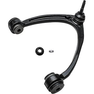 Bras de suspension supérieurs avant Chevrolet Silverado GMC Sierra Yukon XL Tahoe en acier allié noir, pièces de rechange neuves, garantie de 12 mois - Product Image 5