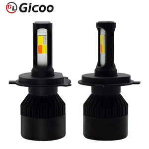 GICOO S2 4 Color <b>Led</b> <b>Headlight</b> with Flash Function H1 H3 H4 H7 H11 H13 9005 8000lm 50w High Quality with Warranty - Product Image 6