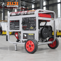 Générateur à essence 15000TE 8,5 kW double tension, démarrage électrique, 230V/400V, moteur en cuivre pur, puissance nominale 8,5 kW, puissance maximale 10 kW