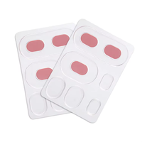 Coussinets de callosités en gel doux Coussins de maïs épais pour le soulagement de la douleur au talon et au pied