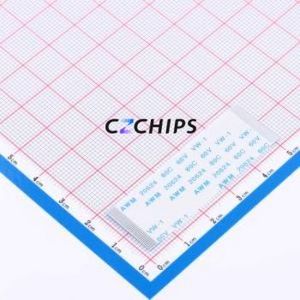 FFC-0.5-32P-50mm FFC Cable (Flexible Flat Cable) P=0.5mm Connector 32P 0.5mm 0.3mm Non-Inverting - Product Image 1