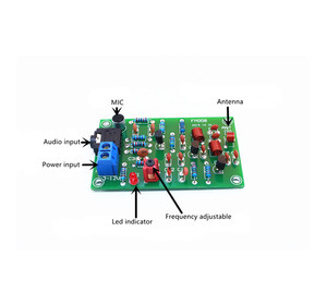 Taidacent 76-110MHZ 3V to 12V Long Range Wireless FM Radio <strong>Transmitter</strong> <strong>Circuit</strong> MP3 <strong>Audio</strong> FM <strong>Transmitter</strong> Module - Product Image 2