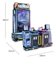 Simulateur de jeu interactif d'arcade à deux joueurs de haute qualité pour l'intérieur, avec deux pistolets, jeu vidéo de tir, parc d'attractions
