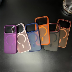 Funda Magnética Mate Esmerilada para Teléfono Móvil con Carga Inalámbrica para iPhone 17Air 16promax 15 14plus 13, Antigolpes, Protectora de la Parte Trasera - Product Image 4