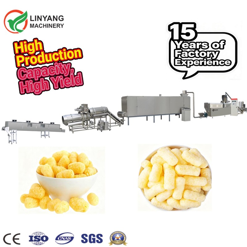 Chess Ball Millet Puffed Corn Rings