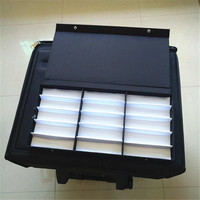 Haute qualité 240 pièces cadre optique valise emballage Portable personnalisé lunettes vitrines lunettes valise