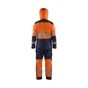 BLAKLADER - 672519775389XSS Hi-Vis <b>winter</b> <b>overall</b> Orange/Navy blue - EAN 7330509870969 HI-VIS WORKWEAR - Product Image 5