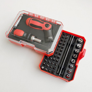 Lixin 58 Pc Screwdriver Socket Wrench Tool Set Metric Home Repair Kit - Product Image 1