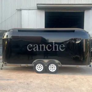 Camion de restauration mobile électrique à prix d'usine, chariot de nourriture de rue pour burgers, BBQ, tacos, remorque alimentaire mobile - Product Image 1