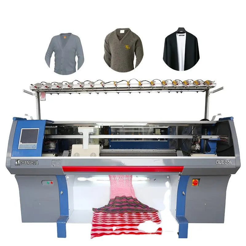 TWH tejer suéter computarizado jacquard intarsia máquina plana máquina de tejer