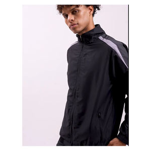 Combinaison de jogging pour le sport et le fitness Survêtement pour homme Confortable pour le fitness et les loisirs Vêtements de sport chauds à fermeture éclair intégrale Ensemble de 2 pièces - Product Image 5