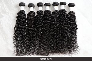 Lots de Cheveux Humains Vierges Bruts à Double Trame, Bouclés Birmans, en Gros, Extensions de Cheveux Alignées aux Cuticules pour Femmes Noires - Product Image 3