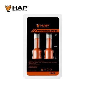 Foret diamanté brasé sous vide en acier, diamètre 10 mm, nickelé, longueur 60 mm, pour le perçage de la <span class=keywords><strong>maçonnerie</strong></span>, des carreaux de porcelaine et du marbre - Product Image 4