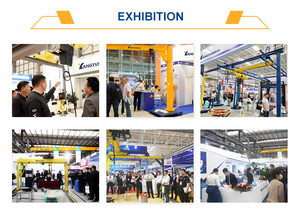 Ce nhà máy chứng nhận 1 tấn 2 tấn 3 tấn 5 tấn 10 tấn cột hội thảo sàn cantilever cánh tay JIB Crane với hoist - Product Image 4