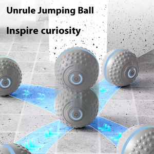 Modern Akıllı Otomatik Egzersiz Elektrikli Zıplayan Köpek Oyuncak Topu Diş Temizleyici Şarj Edilebilir Silikon Evcil Hayvan Topu - Product Image 5