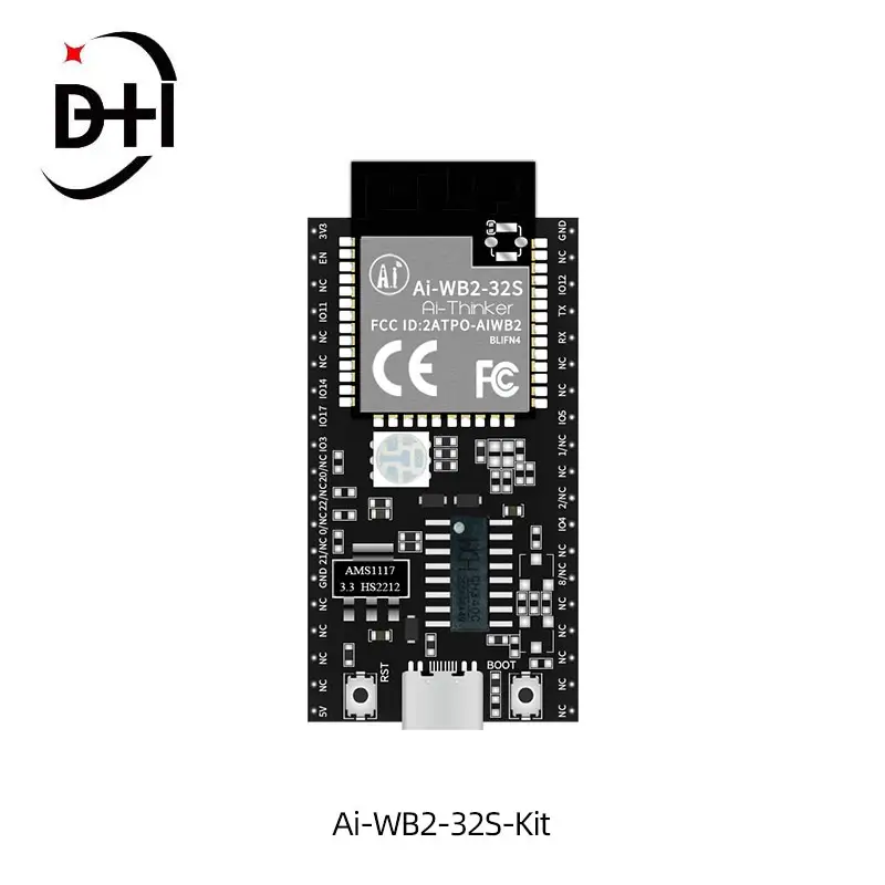 Ai-düşünür yeni Ai-WB2-32S-Kit tabanı BL602 çip WiFi + Bluetooth 5.0 modülü geliştirme kurulu/PCB anten tipi tip-c arayüzü
