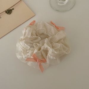 Coleteros de Tul con Lazo de 5cm de Zunwei, Accesorios para el Cabello con Elástico para Niñas, Moda al por Mayor - Product Image 4
