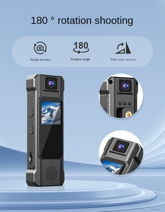 Cámara Deportiva de Acción HD Automática con Luz de Relleno para Baja Luminosidad, Seguimiento en Exteriores, Mini Cámara Corporal de Doble Lente para Grabar en Insta y YouTube - Product Image 4