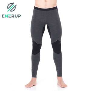 Enerup Onsie 2 Piece Set Merino Wool Turtle Neck Blouse Long Sleeve Top <strong>Mens</strong> Equestrian Johns Thermal Underwear <strong>Base</strong> <strong>Layer</strong> - Product Image 4