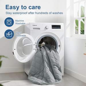 <span class=keywords><strong>Housse</strong></span> <span class=keywords><strong>de</strong></span> matelas matelassée imperméable et hypoallergénique <span class=keywords><strong>anti</strong></span>-poussière et <span class=keywords><strong>anti</strong></span>-acariens OEM à prix abordable - Product Image 6