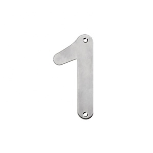 Targa in Acciaio Inox con Lettere e Numeri per Porte di Case ed Edifici - Product Image 4