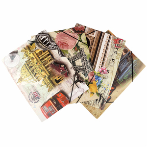 Buste per borse a portafoglio in plastica A4 all'ingrosso con cartella di <span class=keywords><strong>File</strong></span> con bottone a pressione con cerniera - Product Image 1