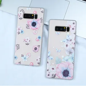 Floral Rose Flower telephone accessories phone case,TPU Silicone Frosted Matte cellphone case for iphone case cover