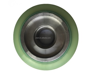 KANGHEFU Nouveau fournisseur de roues en caoutchouc pour <span class=keywords><strong>chariot</strong></span> élévateur <span class=keywords><strong>Linde</strong></span> T20sp, charge 0009933803, transpalette électrique 125*60, 3 mois - Product Image 6