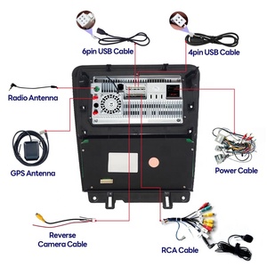 10 inch Android Car <span class=keywords><strong>GPS</strong></span> <span class=keywords><strong>navigation</strong></span> 8 core 4 + 64 gam đơn vị đứng đầu với Carplay Android tự động đa phương tiện Player cho Ford Mustang 2010-2014 - Product Image 5