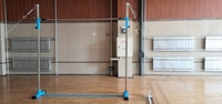 Barre de traction réglable Aofan AFTC-1004A en fer pour entraînement en intérieur, avec tubes carrés, pour la remise en forme