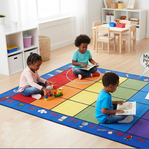 Alfombras y Tapetes de Diseño Moderno Personalizados, Alfombras y Tapetes con Estampado <span class=keywords><strong>Digital</strong></span>, Base de Goma Antideslizante, Alfombras y Tapetes <span class=keywords><strong>para</strong></span> Decoración de Habitaciones Infantiles - Product Image 6