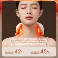 Masseur portable pour le cou et les épaules, chaleur par pétrissage profond, sans fil, rechargeable, appareil de soulagement des douleurs musculaires Shiatsu