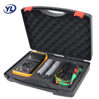 Medidor de Voltios y Amperios Trifásico de Grado Industrial ZYL-SX53 con Carcasa Aislante para Pruebas de Sistemas de Protección de Barras Colectoras