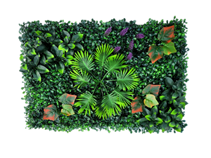 Panneaux de <span class=keywords><strong>mousse</strong></span> florale en soie pour décoration murale, roses artificielles, plantes naturelles, bambou, pierre UV, pour Noël, qualité supérieure - Product Image 1