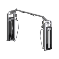 Máquina de Entrenamiento Funcional con Cables Cruzados de Alta Calidad y Resistencia Comercial, Ajustable para Entrenamiento de Pecho y Espalda