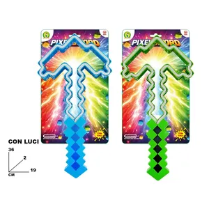 Espada de Juguete Pixel Light Up de 36 cm con Luces para Niños - Product Image 1