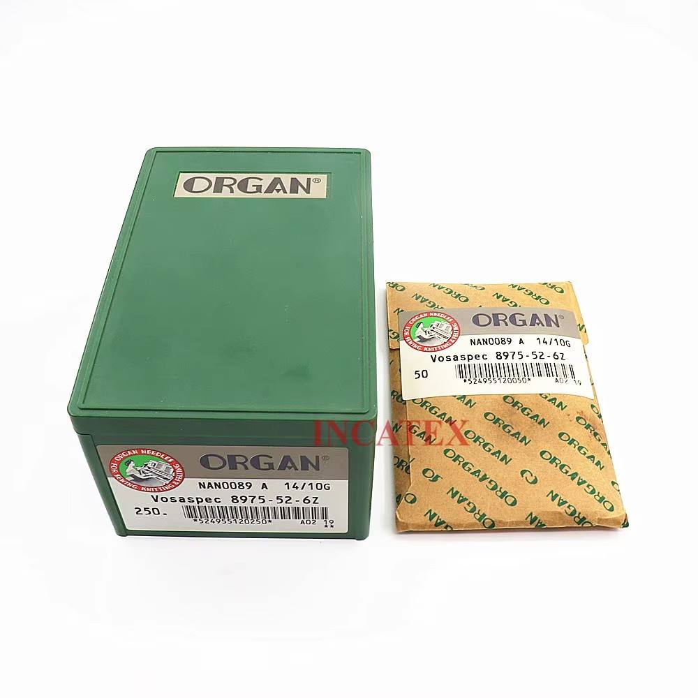 250 Pieces Genuine Organ Knitting Needles Vosaspec 8975-52-6Z for