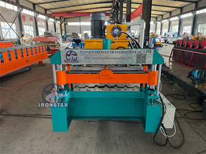 Dakplaatrolvormmachine <span class=keywords><strong>2026</strong></span> 760 in Maleisië, dakplaatmachine, dakpanmachine - Product Image 2