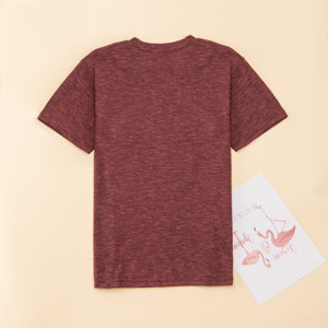 T-Shirt in bianco a girocollo a manica corta da <span class=keywords><strong>uomo</strong></span> di alta qualità per lo <span class=keywords><strong>spazio</strong></span> personalizzato tinto maglietta in poliestere - Product Image 2