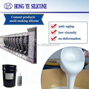 Silicone liquide RTV-2 de durcissement au platine Hongye pour matériaux architecturaux, moules en bé<span class=keywords><strong>ton</strong></span> préfabriqué et en plâtre de plafond - Product Image 6