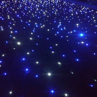 Sahne arka planında Led yıldızlı perde bez ışıkları Led Dj ışığı perde 90 oto CAD düzeni, aydınlatma ve devre tasarımı-20-50 30W