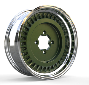 17X6.5 gris oscuro ancho 5X205 ET 35 3 piezas sándwich Vintage <span class=keywords><strong>rueda</strong></span> coche 2 piezas ruedas de aleación forjadas - Product Image 6