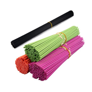 Bâtonnets diffuseurs en fibre, bâtonnets d'aromathérapie en rotin sans colle, multicolores, pour aromathérapie décorative - Product Image 3