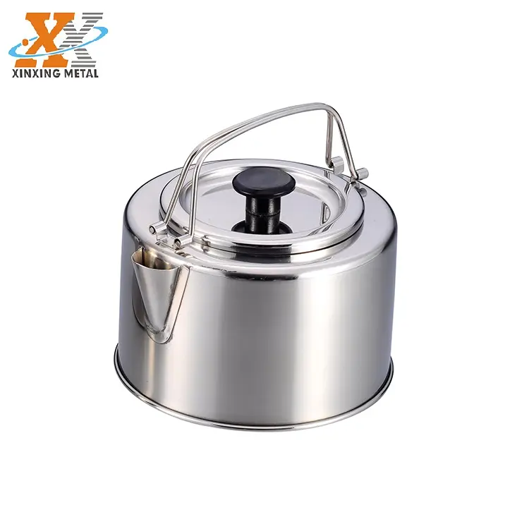 Modern Metal Induction Tea Kettle Stove Top Stainless Steel Whistling Kettle